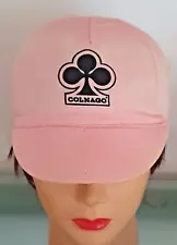 Colnago 1st pedal pink Gazzettino Delle Sport Cycling Cap 1994