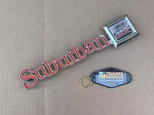 1979-1986 GMC Suburban Tailgate Emblem Badge (100% OE)