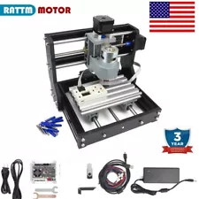 「US」CNC 1610 Pro Router Kit GRBL Control Plastic Acrylic PCB PVC Wood Carving