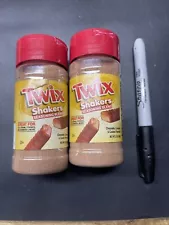 2x Twix Shakers Seasoning Blend - Choc Caramel & Cookie 3.7oz Discontinued