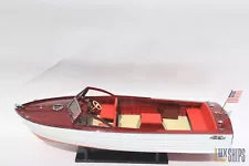 Chris Craft Sea Skiff Model Ship, Wooden Ship Model is for Sale