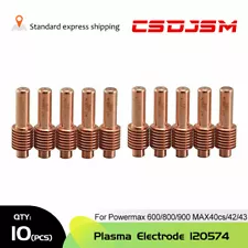 10pcs 120574 Plasma Electrode For Hypertherm Powermax 600/800/900 MAX40cs/42/43