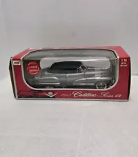 1947 CADILLAC SERIES 62 1:18 Metal Diecast Anson Metal Series Black/Silver