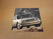 1991 Toyota Cressida sales brochure 12 page dealer literature ORIGINAL