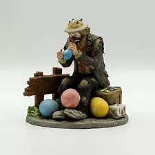 Flambro "Balloons For Sale" Limited Edition Figurine 8" Clown Emmett Kelly Jr.