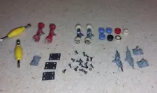 Vtg Tech Deck PARTS, WHEELS, TRUCKS, SCREWS, TOOLS Skateboard, Fingerboard 96 mm