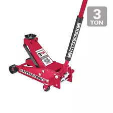 Floor Jack 3 Ton Heavy Duty Steel Low Profile Rapid Pump Car Pump Lowrider