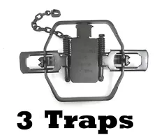 3 No Bs K-O Beaver X-treme 2 Coil Trap Trapping Supplies 3 Traps