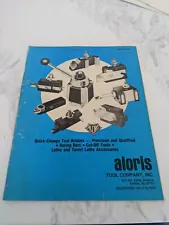 ALORIS TOOL COMPANY SALE GUIDE FOR LATHE ACCESSORIES