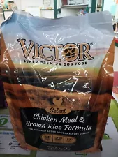 VICTOR SUPER PREMIUM DOG FOOD ( CHICKEN MEAL AND BROWN RICE FORMULA ) 5 LBS BAG