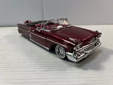 NEW - NO BOX 1958 Chevy Impala Lowrider in 1/24 Scale by Motor Max Get Low