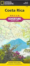 Map of Costa Rica, by National Geographic Adventure Maps #3100