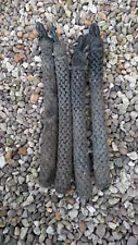 X4 Black Rope Side Fenders For Narrowboat Canal Boat used