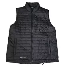 Venture Heat Mens Heated Puffer Vest Size XL Black (No Battery Pack)