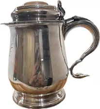 Benjamin Franklin Silverplated Tankard