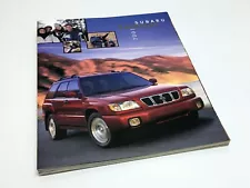 2001 Subaru Forester Brochure Version 0101