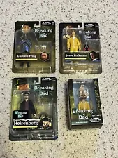 Breaking Bad Action Figures Lot Jesse Fring Heisenberg Bobblehead NIB NEW IN BOX