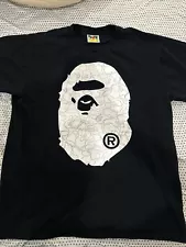 BAPE "By Bathing APE" Authentic Tee - Shirt White/Black