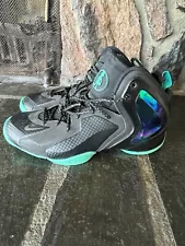 Nike Lil Penny Posite Black Hyper Jade Mens Size 10.5 (630999-002)