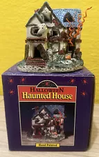 Hand Painted Halloween Haunted House Works !!! VGC