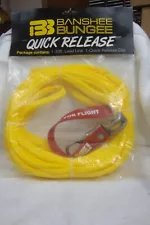 New Quick Release for Banshee Bungee Snowboard Skimboard Water 1-30 ft Lead Line