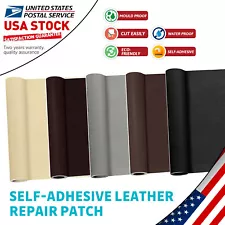 Easy to Use New Leather Repair Self-Adhesive Patch for car Seats Couch Sofa