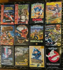 Sega Genesis Games Choose your favorite CIB Cleaned & Tested Moonwalker & More