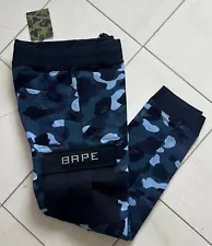 AUTHENTIC A Bathing Ape Bape Gradation Sweatpants - Navy - Size S/XXL