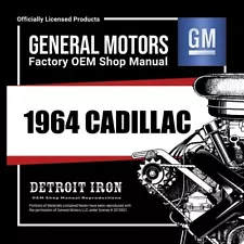 1964 Cadillac Shop Manual, Sales Data & Parts Books Kit