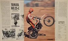 1976 Yamaha MX125C 4pg Motorcycle Test Article