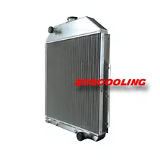 3Rows Aluminum Radiator Fit Ford Truck Chevy F1 F2 1942-52 V6 4.2L 4252 52mm AT