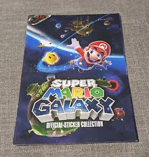 Super Mario Galaxy Official Sticker Album Nintendo