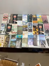 Vintage maps lot of 25