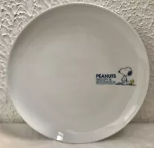 Snoopy & Woodstock PEANUTS Plate Marked Not For Sale Restaurant￼? Exclusive?￼