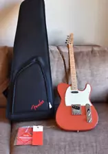 Fender Alternate Reality Series Tenor Tele Fiesta Red