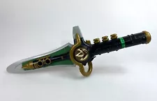 Green Ranger Dragon Dagger Mighty Morphin Power Rangers 1993 Bandai Works #2