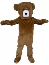 Bear Mascot Costume for Adults