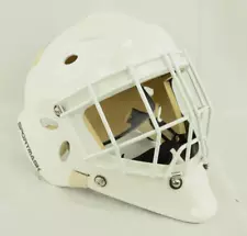 Sportmask Mage RS Senior Goalie Mask Cheater Cage Size MED White (0711-4484)