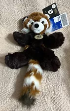 Build A Bear BAB Unstuffed New Red Panda World Wildlife Federation Tag Medallion