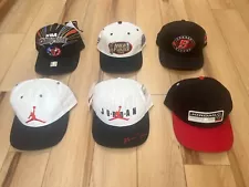 RARE VTG Air Jordan Bulls Hat Pack – Includes Six 1990s Hats NWT