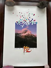 Original Mt. Hood Jazz Festival Poster 1992 NM Unused Oregon