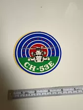 Vintage USAF Military Aircraft CH-53E Helicopter Super Stallion Insignia Sticker