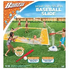 Banzai 14' x 14' Homerun Splash Baseball Slide