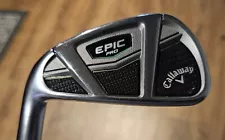 LEFT Handed Callaway Epic Pro CF17 7 Iron 5.5 Regular Plus Flex Steel Shaft Club