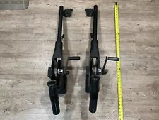 Cannon ShortArm Manual Downriggers (2) - Rod Holders, Heavyweight Booms- 2 feet