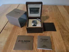 Filson Journeyman GMT Watch | Black | Discontinued | Rare | MSRP $700