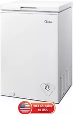 Chest Freezer Midea, 5.0 Cubic Feet, White