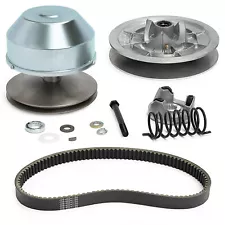 Drive Clutch & Driven Clutch & Belt Kit for Yamaha G2-G22 4 Cycle Gas Golf Cart