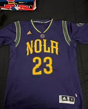 2016 Mardi Gras New Orleans Pelicans- Anthony Davis Jersey-Rare!!!!