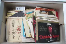 HUGE LOT OF 100s/1000+ VINTAGE ANTIQUE WINE LIQUOR BEER LABELS